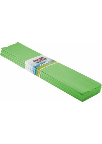 Fıstık Yeşili Krapon Kağıdı 50 x 200 cm 10'lu Paket