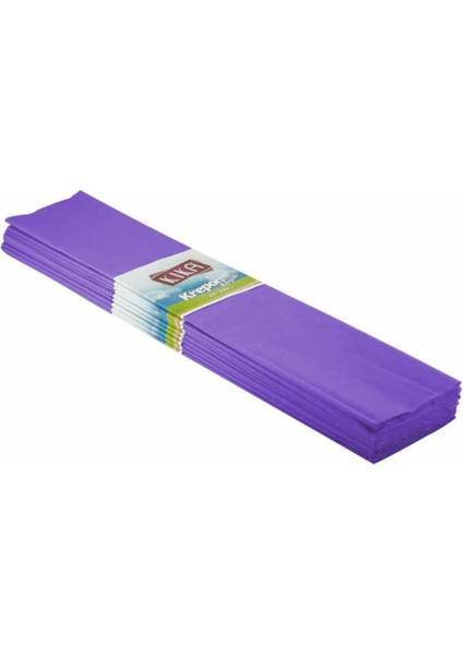 Mor Krapon Kağıdı 50 x 200 cm 10'lu Paket