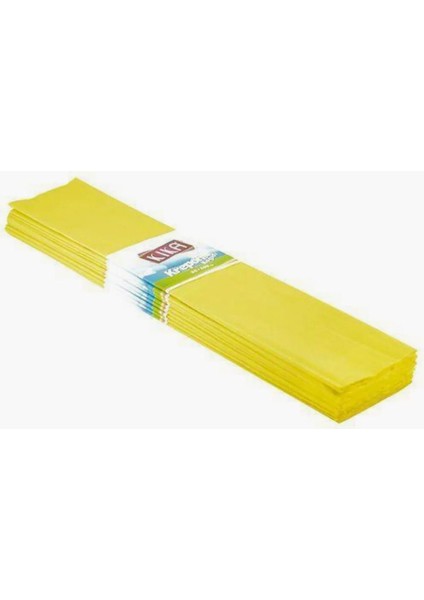Sarı Krapon Kağıdı 50 x 200 cm 10'lu Paket