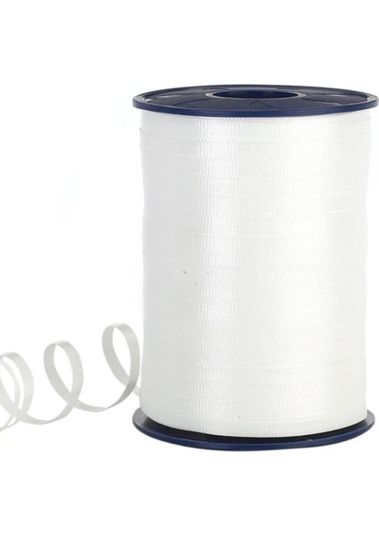 Beyaz Renk Rafya Beyaz Rafya 8mm x 200MT Pastel Beyaz