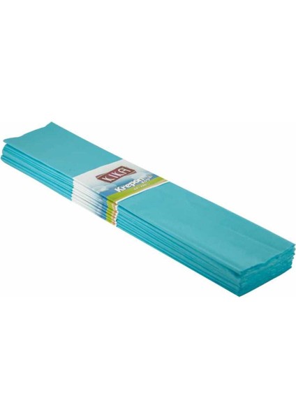 Açık Mavi Krapon Kağıdı 50 x 200 cm 10'lu Paket
