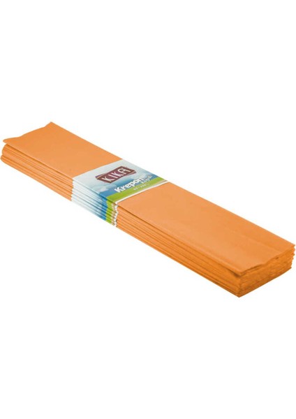 Turuncu Krapon Kağıdı 50 x 200 cm 10'lu Paket