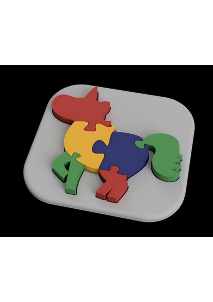 Unicorn Eğitici Puzzle Oyun Zihinsel Gelişim Çocuk Gelişim Çocuklar Için fiyatları