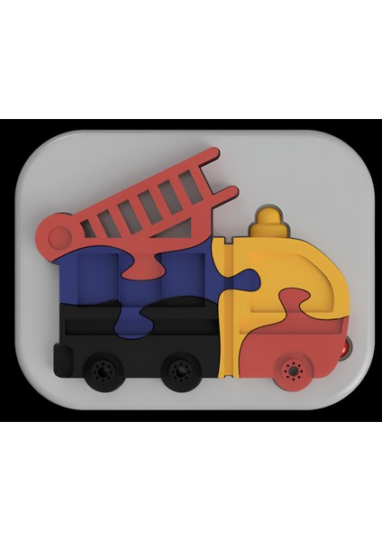 Itfaiye Eğitici Puzzle Oyun Zihinsel Gelişim Çocuk Gelişim Çocuklar Için fiyatları