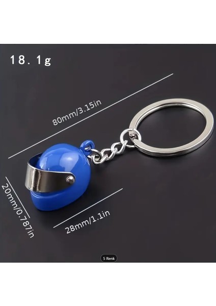 Metal Kask Anahtarlık Stereo 3D indirimleri