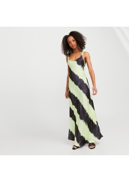 Kadin Saten Uzun Elbise - Palma fırsatları