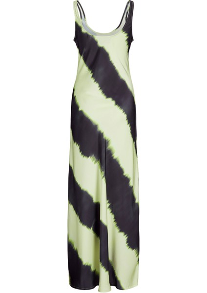 Kadin Saten Uzun Elbise - Palma indirimleri