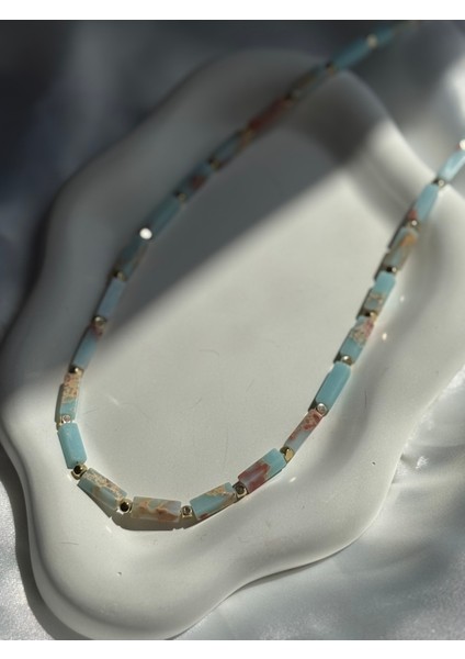 Larimar Taşlı Kolye