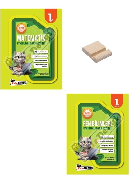 5. Sınıf Etkinlikli Konu Özetli Matematik ve Fen Bilimleri Soru Bankası + Telefon Tutucu