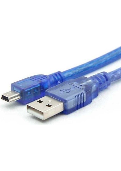 0.5 Metre Mini USB Kablo 0.5 Metre 5 Pin USB Kablo