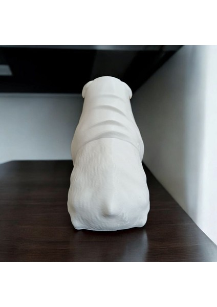 Bulldog Köpek Biblo Dekor 16,5X9,5X15 cm