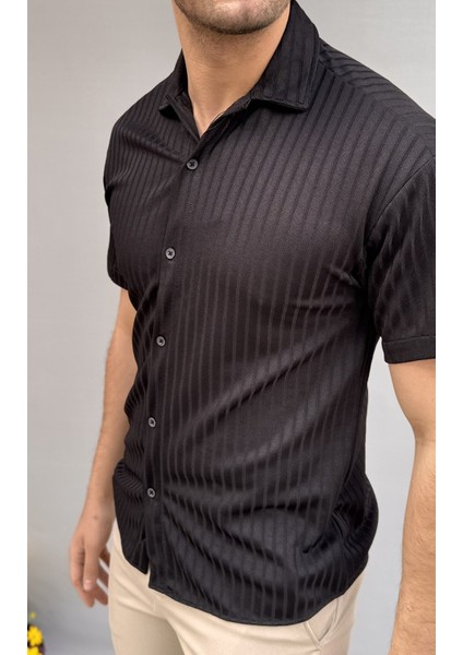 Çizgili Slim Fit Gömlek fiyatları