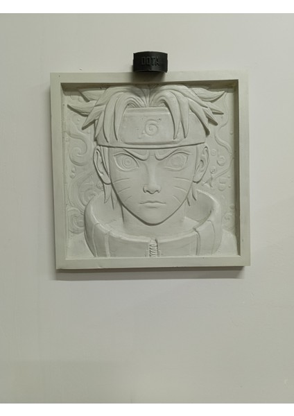 Hokage Ruhu Evinde! El Yapımı Naruto Uzumaki Işıklı Kabartma Tablo – Kişiye Özel, Anime Dekor