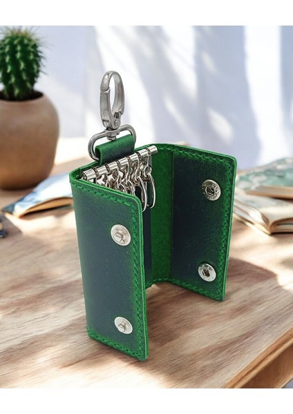 Cronder Hakiki Derri 6 Kancalı Anahtarlık