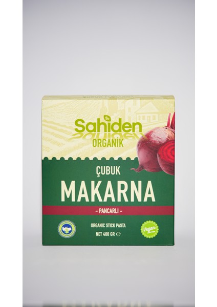 Çubuk Makarna Vegan Pancarlı