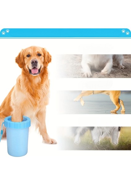 Kedi Ve Köpek İçin Pati Temizleme Kabı