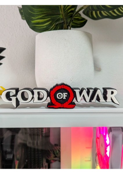 God Of War - 3 Boyutlu Tabela 20 cm x 4.5 cm x 1.5 cm