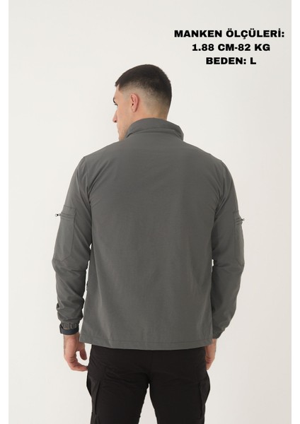 CAMP490 Outdoor Tactical Çok Cepli Su iticili Erkek Mevsimlik Taktik Likralı Mont modelleri