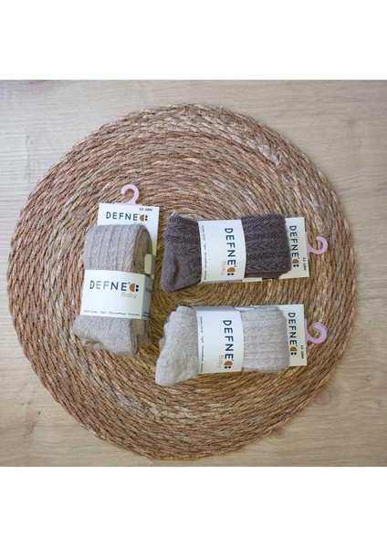 3 Adet Pamuklu Çocuk ve Bebek Külotlu Çorap fiyatları