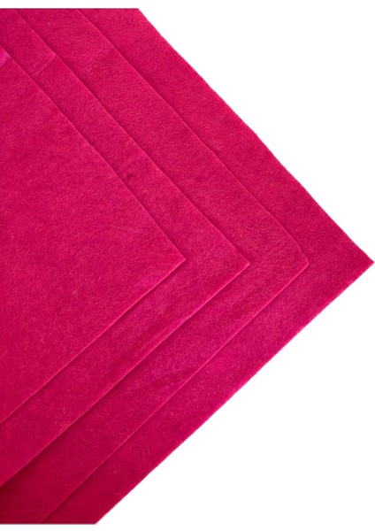 Fuşya Rengi Metrelik Ince Keçe Kumaş Keçe 1 mm Aktivite Keçesi Renkli Keçe 1 Metre (100 cm x 100 Cm) modelleri