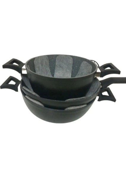 3 Adet Tencere Tava ve Borcam Koruyucu Çizdirmez Keçe Mutfakta Güvenli ve Koruyucu Katman modelleri