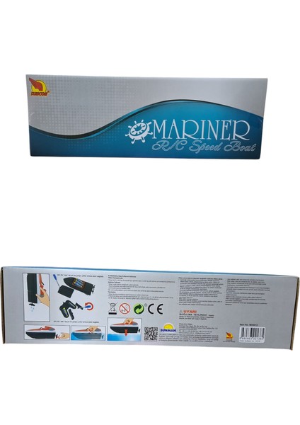 Uzaktan Kumandalı Tekne Mariner Speed Boat Full Fonksiyonlu 20 cm