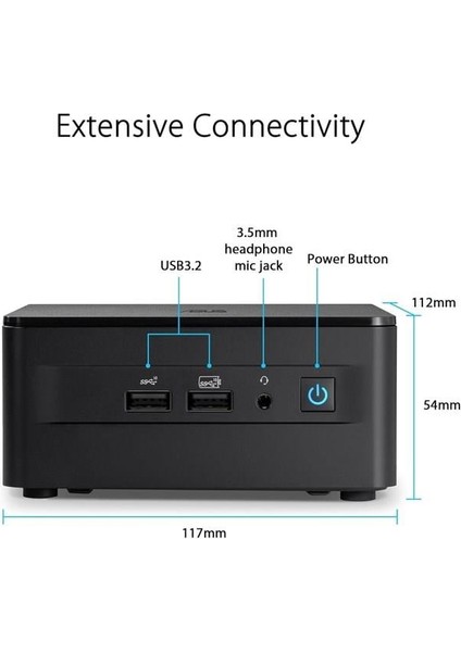 Nuc 13 Pro NUC13ANBI5 Core I5 1340P-32GB RAM-512GB NVME-W11 Pro Mını Pc indirimleri