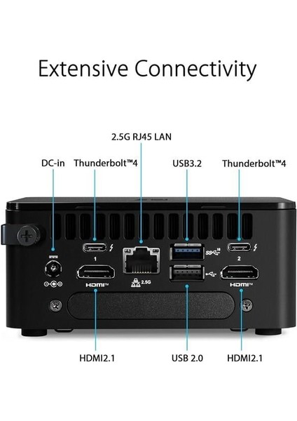 Nuc 13 Pro NUC13ANBI5 Core I5 1340P-32GB RAM-512GB Nvme-Fdos Mını Pc fırsatları