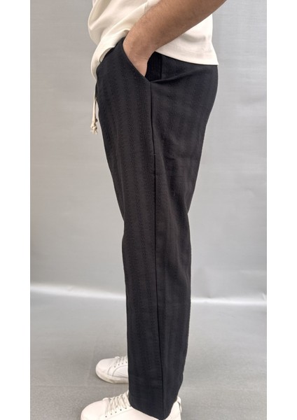 Desenli Keten Jogger