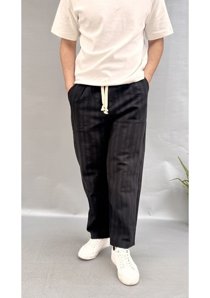 Desenli Keten Jogger