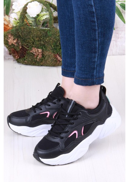 2107 Lmb Rahat Hafif Kalın Taban Sneaker Kadın Spor Ayakkabı