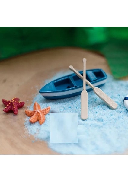 6 Parça Gemi Set Teraryum Objeleri Teraryum Malzemeleri Teraryum Saksı Süsleri Minyatür Obje