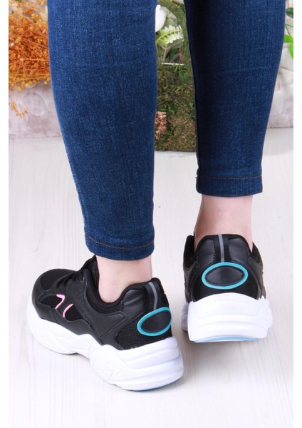 2107 Lmb Rahat Hafif Kalın Taban Sneaker Kadın Spor Ayakkabı