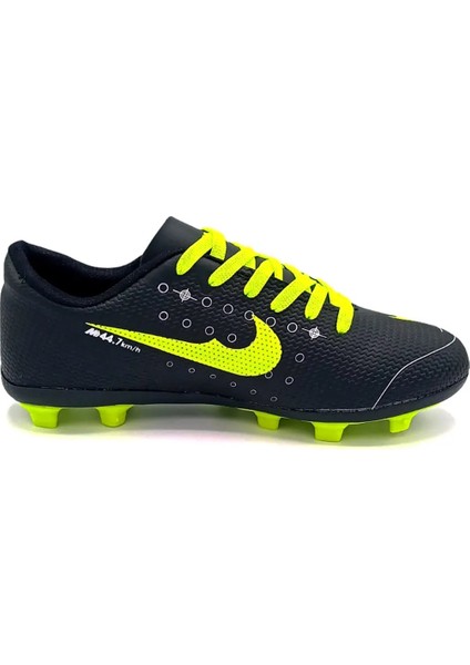 001 Erkek Çocuk Krampon Futbol Ayakkabısı Siyah - Sarı modelleri