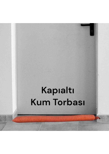 Yağmur Suyu ve Soğuk Önleyici Stoper Kum Torbası