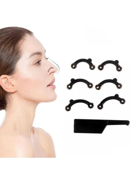 6 Adet Burun Kaldırma Burun Düzeltici Burun Şekillendirici Aparat Burun Düzleştirme