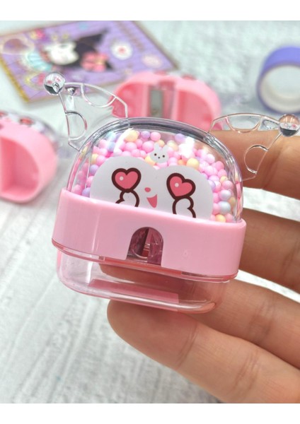 Kuromi Desenli Pembe Renk Kalemtraş fırsatları