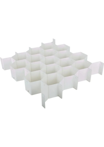 Dekoratif Çekmece Bölücü Düzenleyici 8 Adet Plastik Izgara Petek Çekmece Ayırıcı Organizer fiyatları