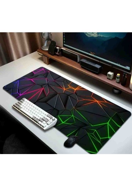 Grafik Tasarımlı Xl Oyuncu Gamer Mousepad 30X60 cm