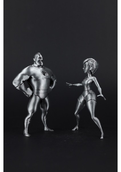 The Incredibles - Inanılmaz Aile - Figür / Büst - 17CM & 15.5cm fiyatları