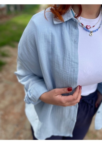 Müslim Kumaş Oversize Gömlek modelleri
