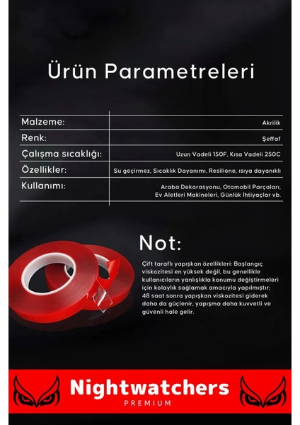 Deluxe Ekstra Güçlü Çok Amaçlı Çift Taraflı Tamir Cam Mekan Montaj 2mt Silikon Şeffaf Bant 10 Adet modelleri