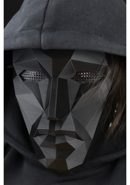 Frontman Maske - Squid Game - Dekoratif Maske