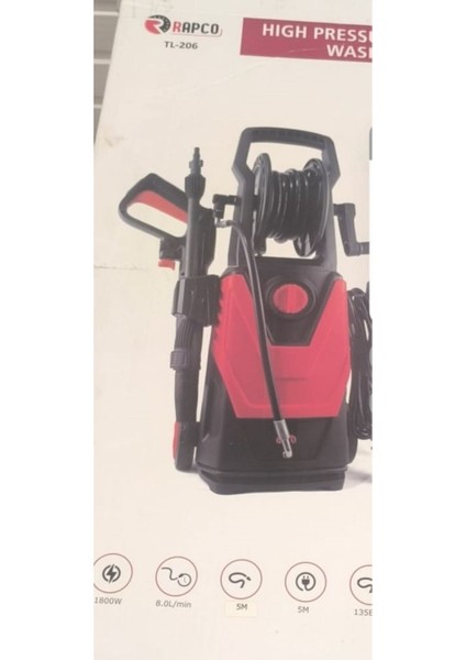 Araç Yıkama Yüksek Basınç Su Pompası Rapco TL-206