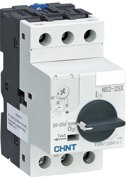 495176 Ns2 Motor Koruma Şalteri 0.1-0.16A