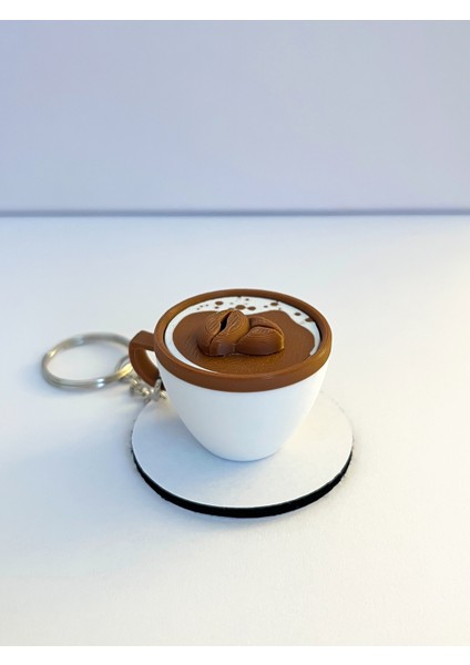 Çekirdek Kahve Fincanı Latte Çanta Charm Barista Aksesuarı Kahve Severlere Özel Tasarım Anahtarlık fiyatları