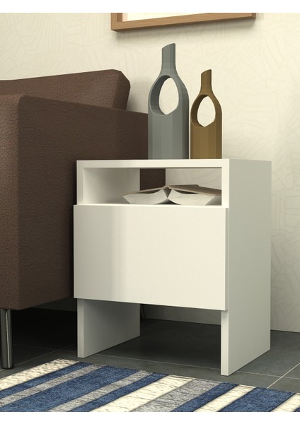 Tek Kapaklı Mdf Komodin fırsatları