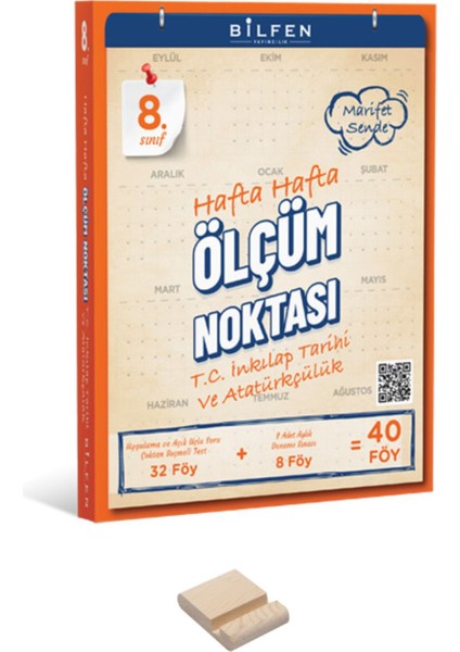 LGS 8. Sınıf Hafta Hafta Inkılap Tarihi Ölçüm Noktası + Telefon Tutucu