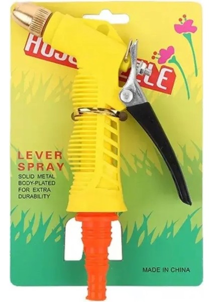 Pirinç Başlıklı Bahçe Hortum Sulama Tabancası Yüksek Basınç Püskürtmeli Oto Yıkama Hortum Tabancası fırsatları