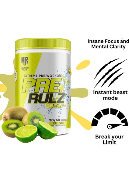Pre Rulz Preworkout+Dmae Focus